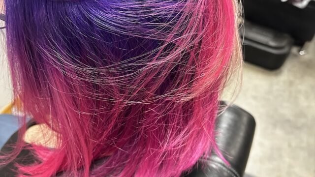 The Pink Haired Lady