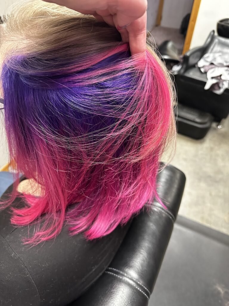 The Pink Haired Lady