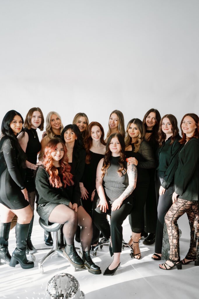 Courtney Murphy at Revival hair company